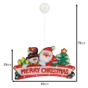 Riff Led Decoration on the window 45cm Merry Christmas Riff Led Decoration on the window 45cm Merry Christmas