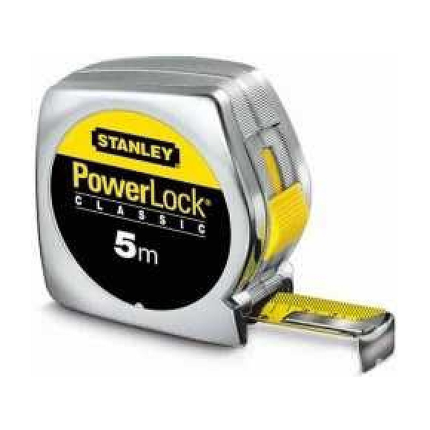 Stanley Stanley Miara POWERLOCK plastikinis korpusas 5m 25mm 33-195 – 2