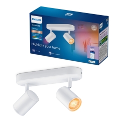 Philips Smart Lighting BOS prožektorius, 2 x 5 W, W, 22-65 K, RGB