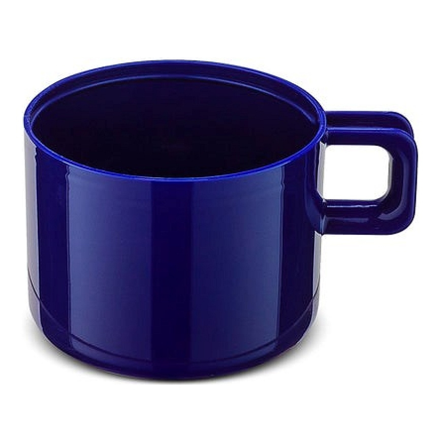 ROTPUNKT Glass vacuum flask, capacity 1.0 l, hyperblue (navy blue) – 4