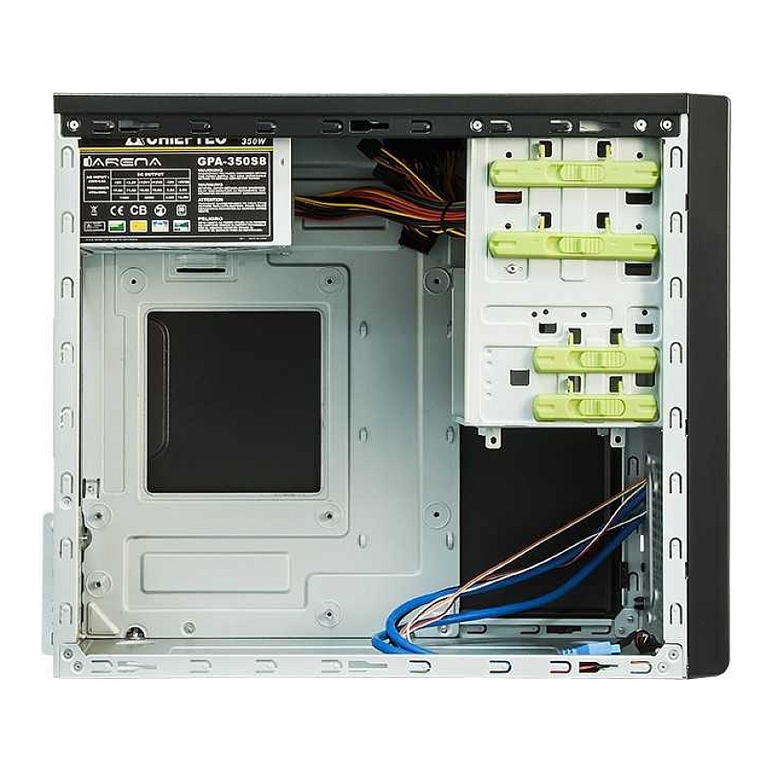 Chieftec Mini-torni MATX 350W virtalähde – 3