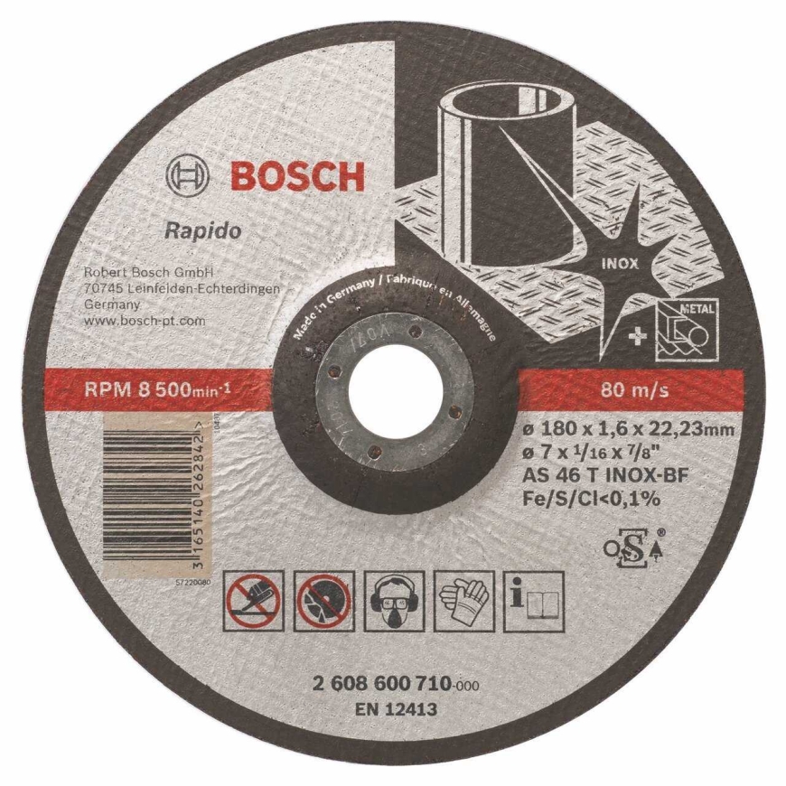Bosch Bosch Cutting disc Rapido gekröpft 180mm