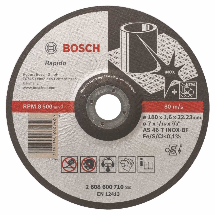 Bosch Griešanas disks Rapido 180mm pārkāpts – 2