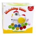 Lean Toys Edukacinis rūšiuoklis su 12 atidaromų kiaušinių ir višta-dėžute, įvairiaspalvis, 17 × 16,5 × 15 cm Lean Toys Edukacinis rūšiuoklis su 12 atidaromų kiaušinių ir višta-dėžute, įvairiaspalvis, 17 × 16,5 × 15 cm