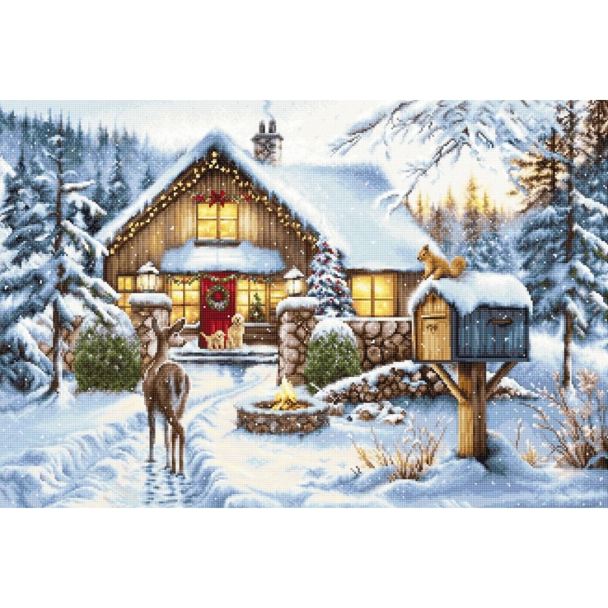 luca S Petit Point kit "Saying Hello" 33 x 22 cm SG733