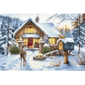 luca S Petit Point kit "Saying Hello" 33 x 22 cm SG733 luca S Petit Point kit "Saying Hello" 33 x 22 cm SG733