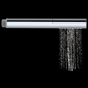 Ravak Chrome Handheld Shower Head, 957.30SSB, 1 Function, Brushed Stainless Steel Color Ravak Chrome Handheld Shower Head, 957.30SSB, 1 Function, Brushed Stainless Steel Color