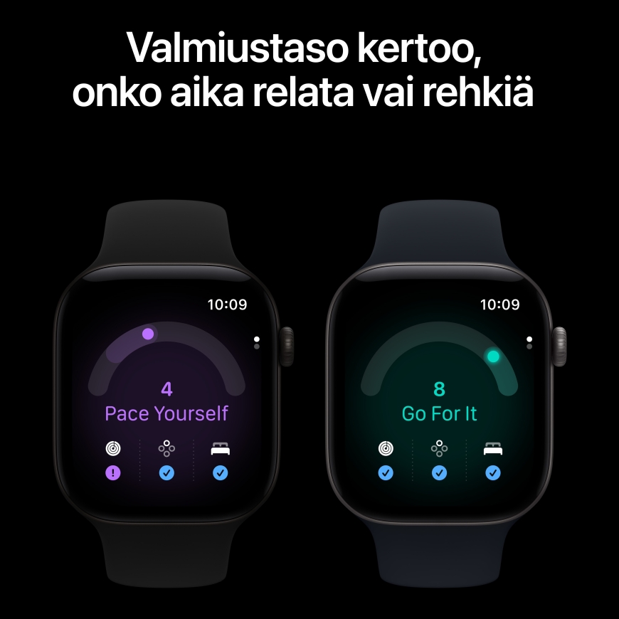 Apple Watch Series 12 (GPS + Cellular) 46 mm black aluminum case and black sport band, M/L – 4