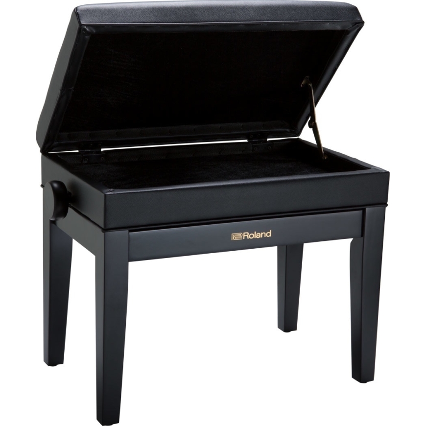Roland RPB-400BK reguliuojama fortepijono suolelis su saugykla, matinė juoda – 2