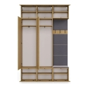 Шкаф HAGA III 2SZ1W – Артезанский дуб Шкаф HAGA III 2SZ1W – Артезанский дуб