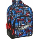 Safta Skolas soma Hot Wheels Krāsaina 32 x 42 x 15 cm Safta Skolas soma Hot Wheels Krāsaina 32 x 42 x 15 cm