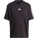 Sieviešu T-krekls adidas Essentials 3-Stripes Boyfriend melns JC5960 (M) Sieviešu T-krekls adidas Essentials 3-Stripes Boyfriend melns JC5960 (M)
