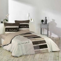 Douceur d`Interieur voodipesu komplekt NATURAL 200x200cm, 63x63cm 3tk