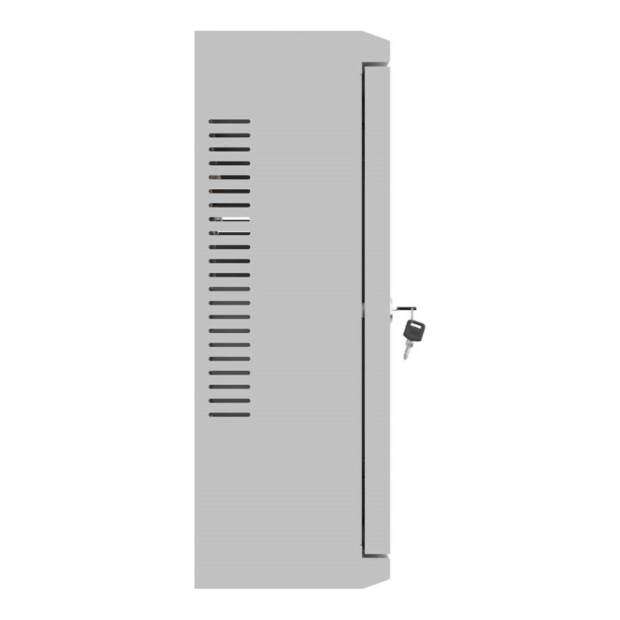 Lanberg-asennuskaappi TPR 10" verkkopaneelilla 400x400x140 harmaa (koottu) – 3
