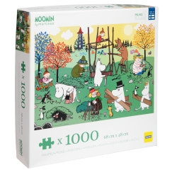 Peliko Muumi Uutterat pusle, 1000 tükki