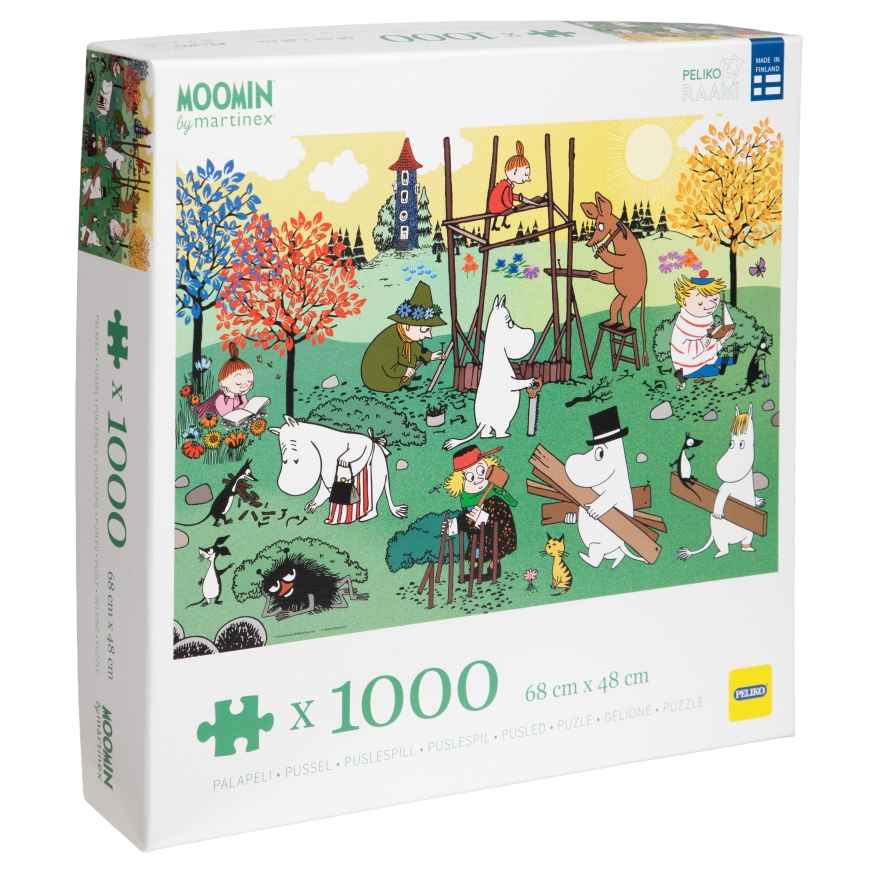 Peliko Muumi Uutterat puzzle, 1000 pieces