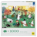Peliko Muumi Uutterat puzzle, 1000 pieces Peliko Muumi Uutterat puzzle, 1000 pieces