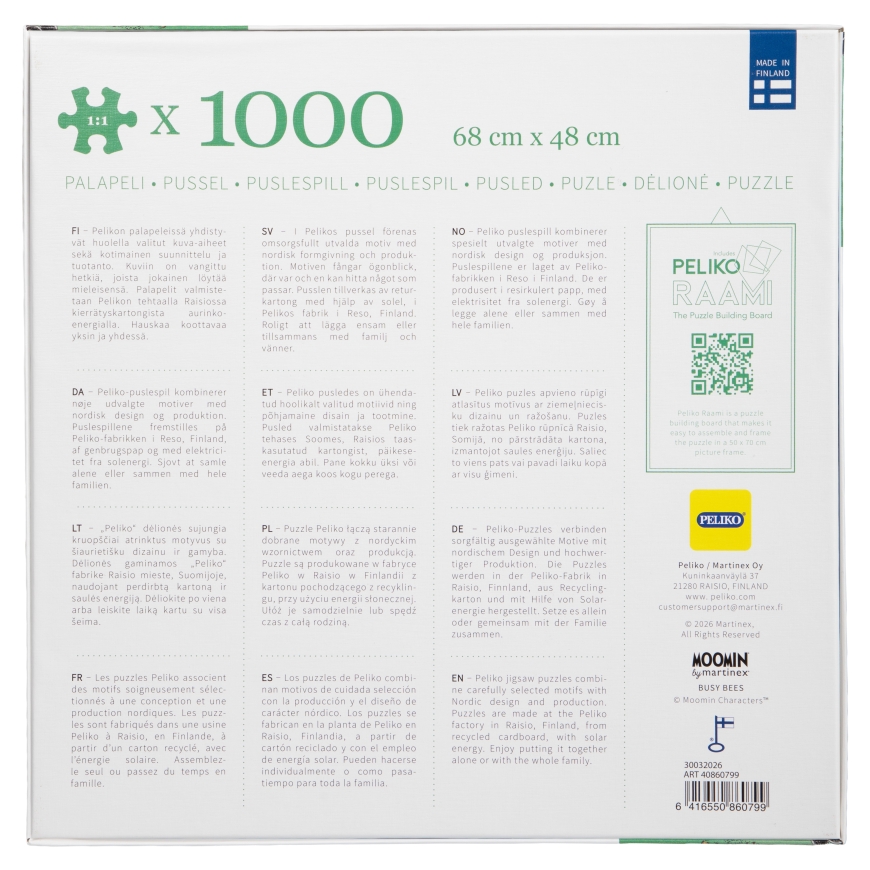 Peliko Muumi Uutterat dėlionė, 1000 vnt. – 3