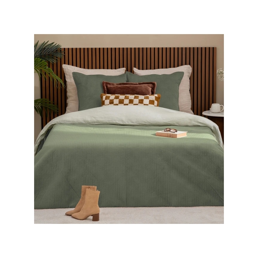 Atmosphera Bedspread with 2 Pillowcases, LILOU, 240 x 260 cm – 2
