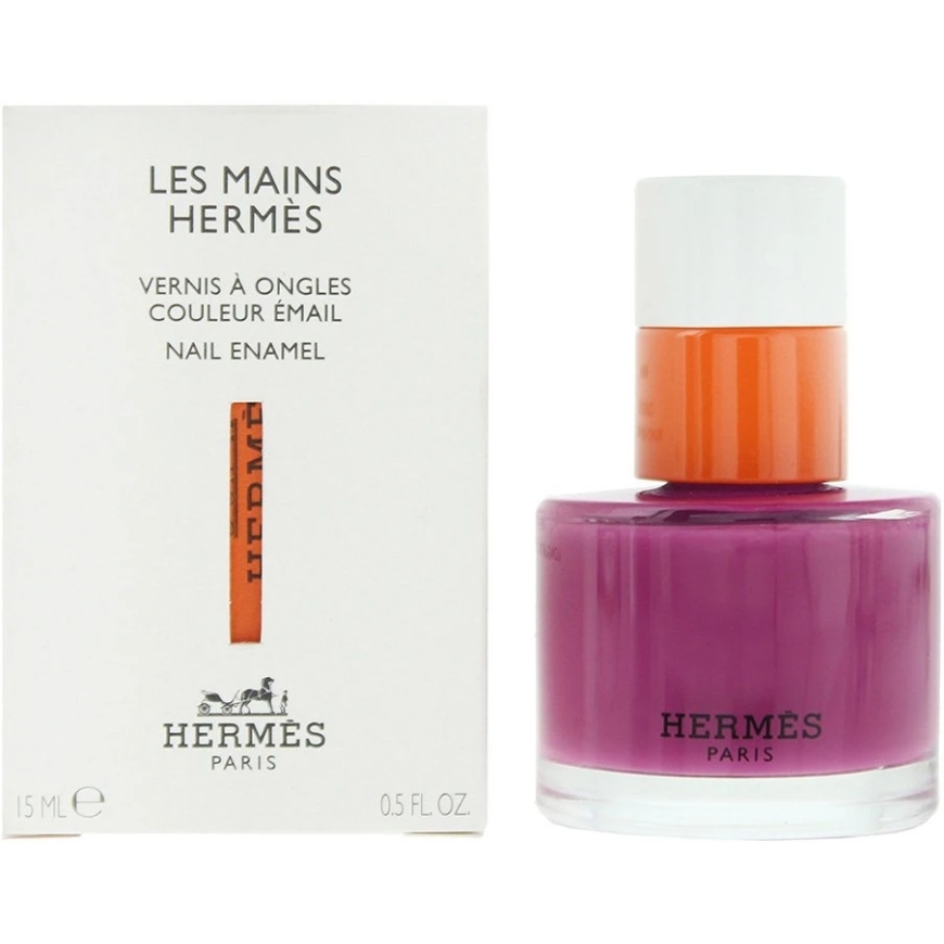 Hermes Paris Natural Lacquered Nail Polish 48 Ultraviolet, 15 ml – 3