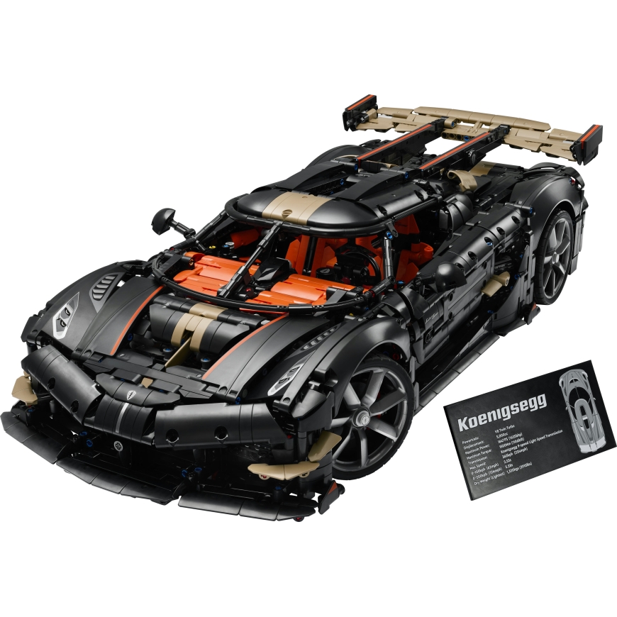 LEGO Technic 42232 Koenigsegg Sadair's Spear ‑mega-auto – 3