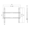 One For All WM2415 Smart Fixed Wall Mount for 32-70" Televisions One For All WM2415 Smart Fixed Wall Mount for 32-70" Televisions