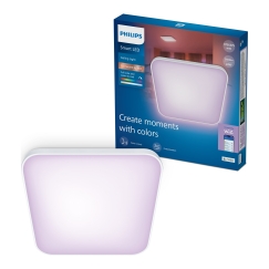 Потолочный светильник Philips Smart Lighting, 24 Вт, W, SQ 27-65, RGB, TW
