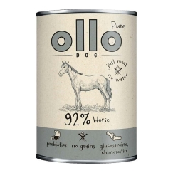 OLLO Pure Horse Mono - märg toit koertele - 850g