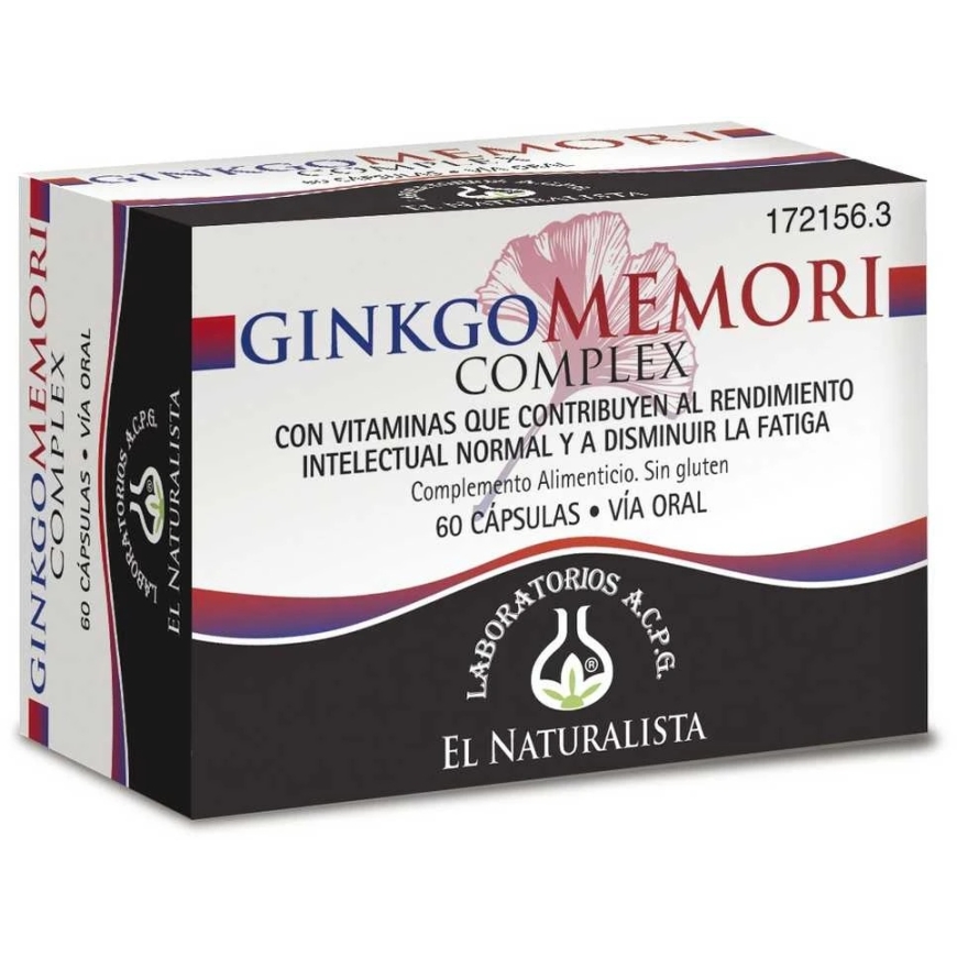 "El Natural Ginkgomemori" complex 60 capsules