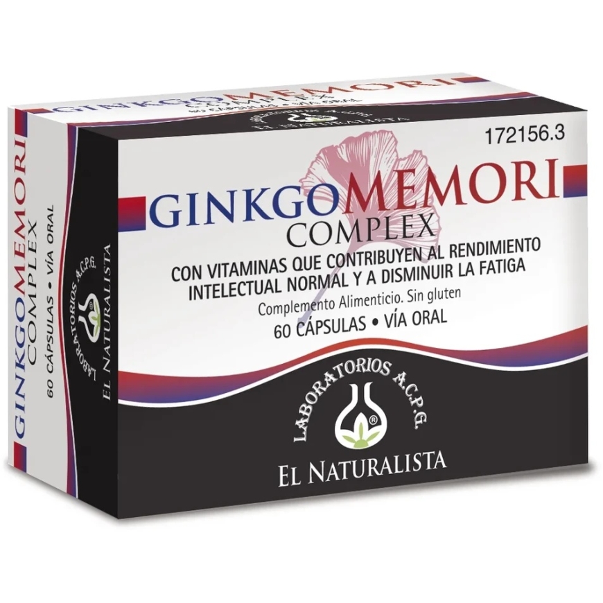"El Natural Ginkgomemori" kompleks 60 kapslit – 2