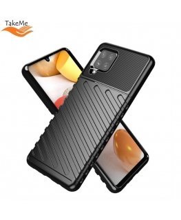 TakeMe Thunder TPU super thin back cover case for Samsung Galaxy A42 (A426B) 5G Black