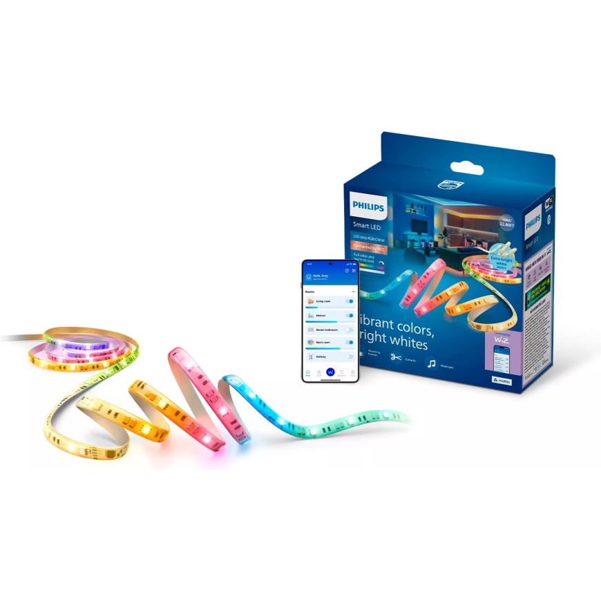 Philips Smart Lighting RGBICWW šviesos juosta, 10 m – 2