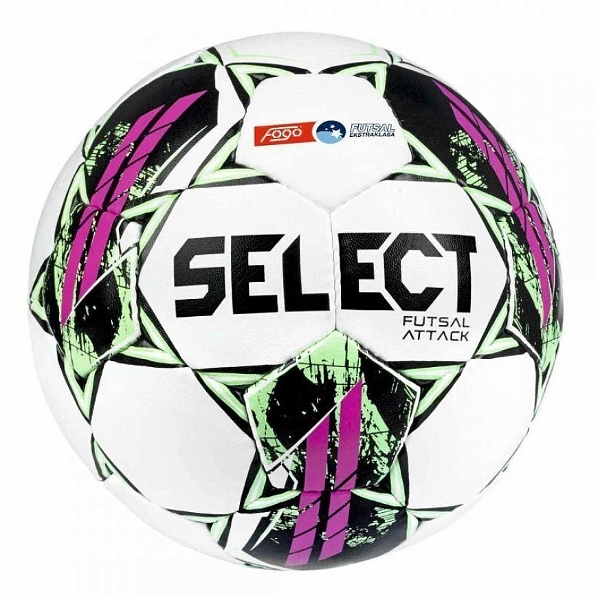 Select Futsalo "Attack FOGO Ekstraklasa" bumba, balta – 3