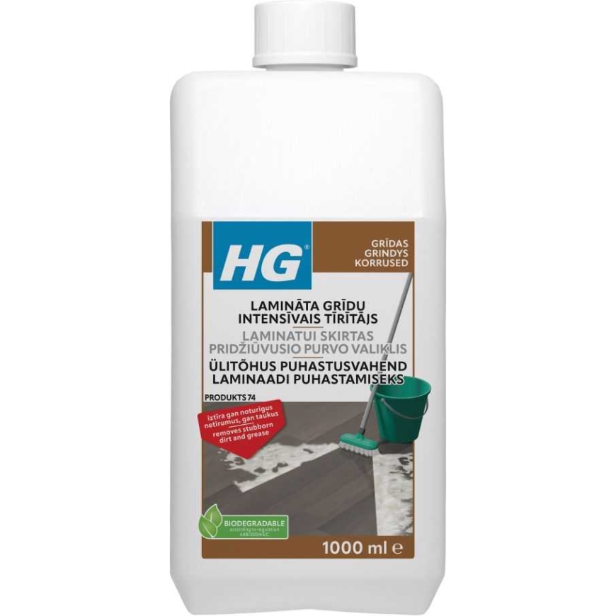 HG Intensyvus Valymo Priemonė Laminatui 1L