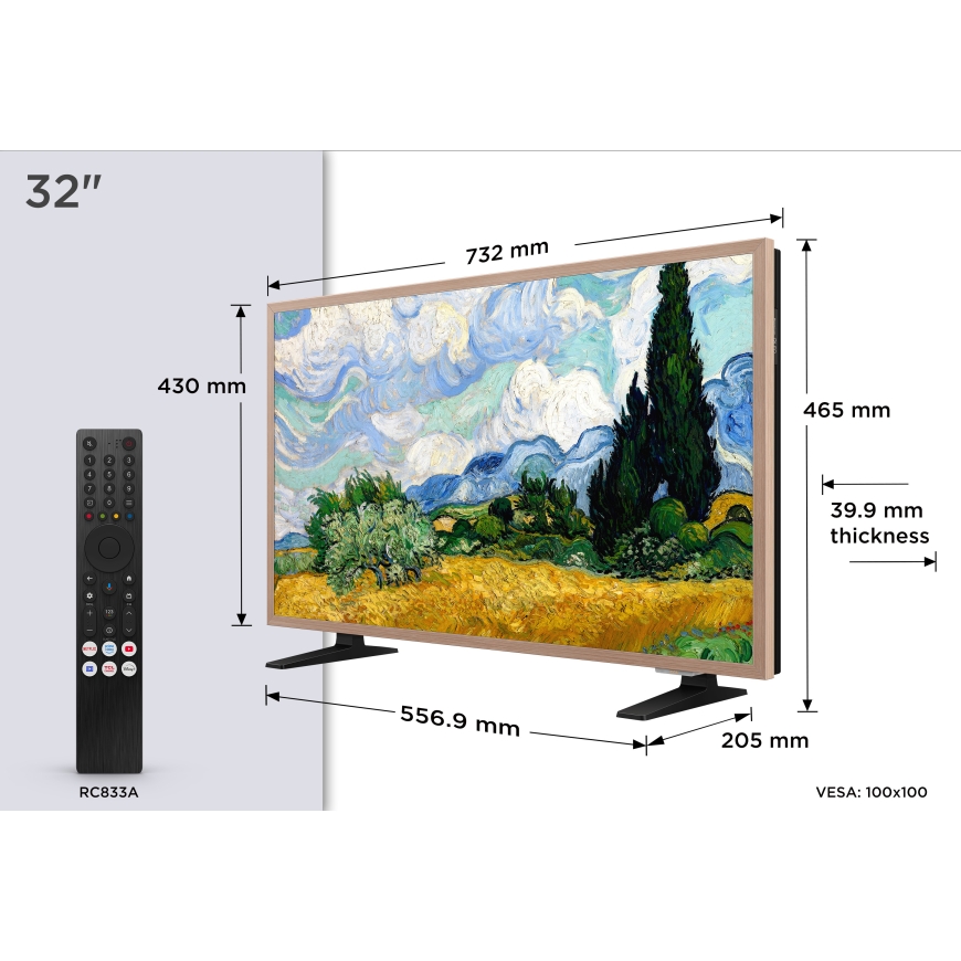 TCL 32" A400 Pro – Full HD QLED Android TV – 3
