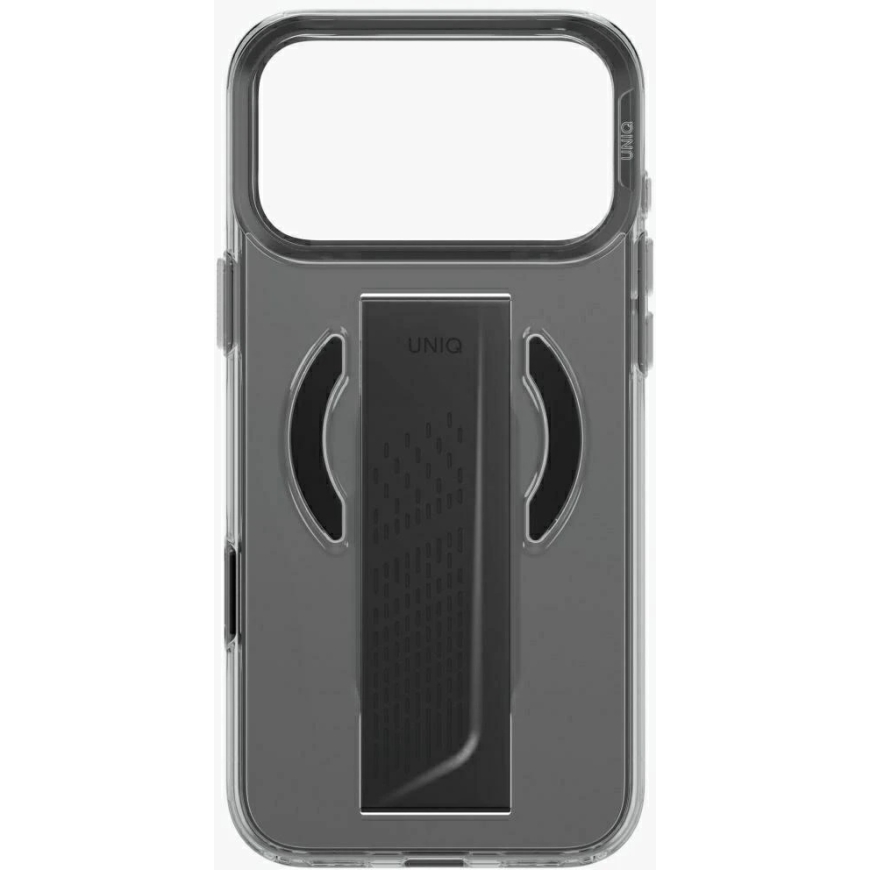 UNIQ Heldro Air Kest iPhone 18 Pro Max / 17 Pro Max, Magclick laadimisega, tumehall (toonitud suitsu) – 4