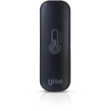 GISE Smart Temperature and Humidity Sensor Wi-Fi Black | Tuya | GTHS-WF-01-B