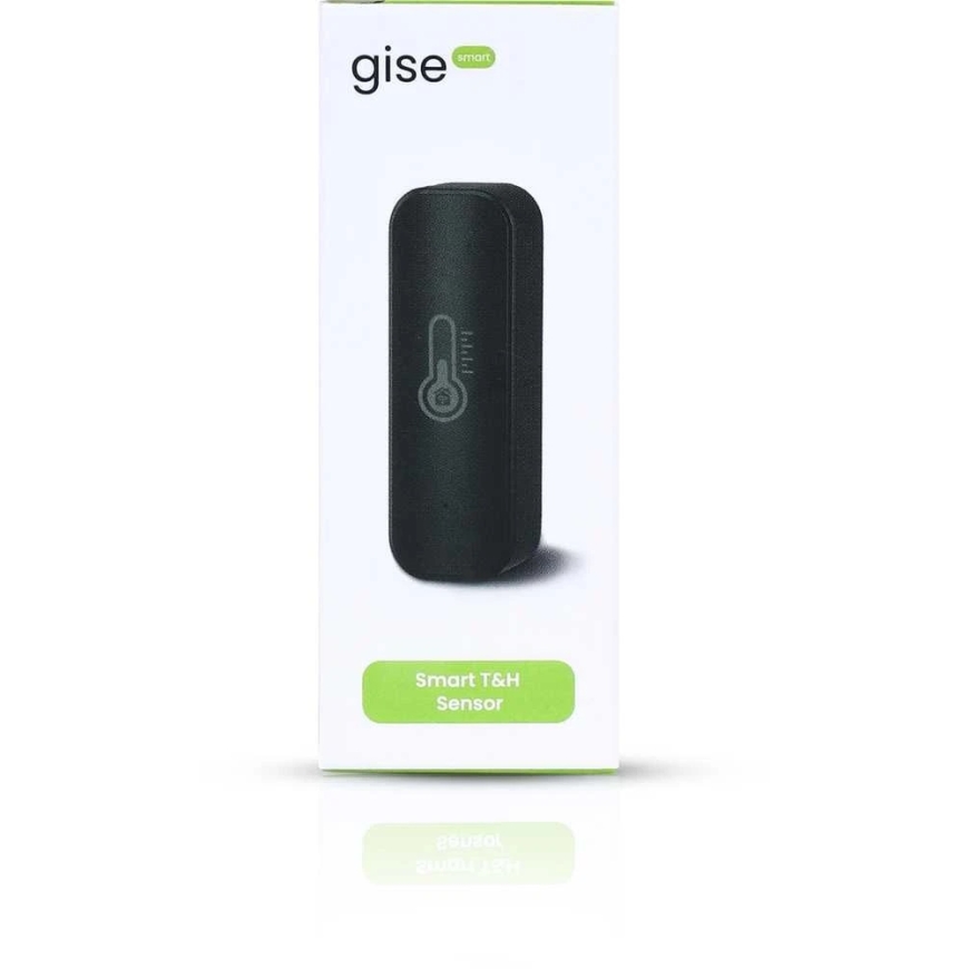 GISE Älykäs lämpötila- ja kosteusanturi Wi-Fi Musta | Tuya | GTHS-WF-01-B – 5