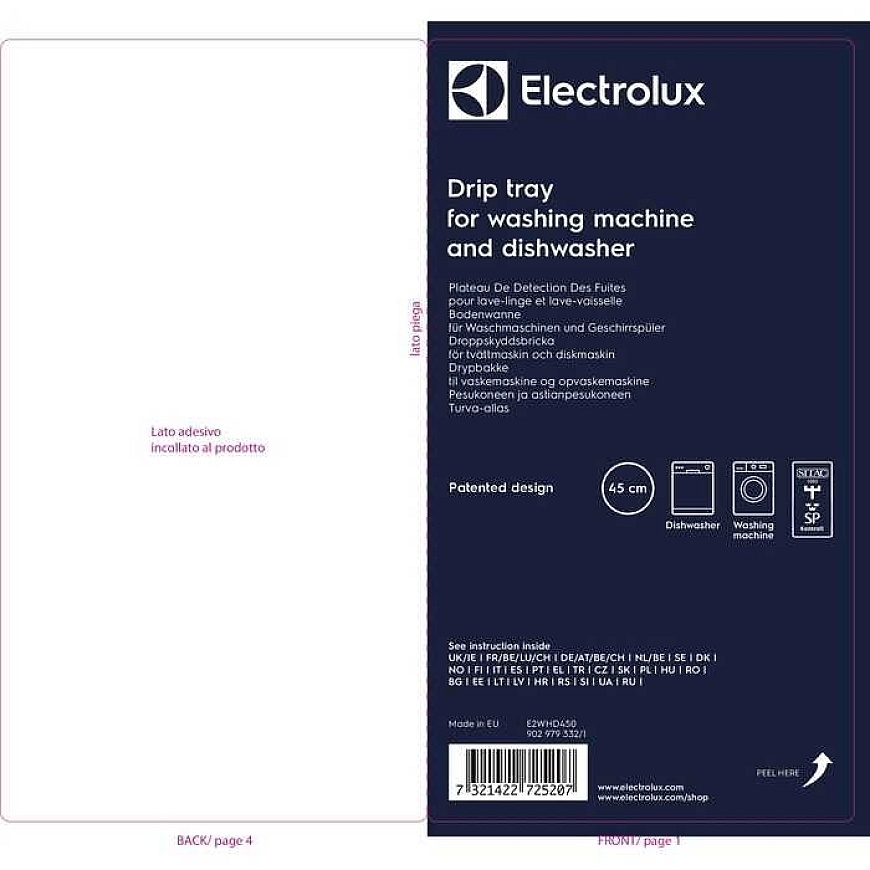 Electrolux E2WHD450 45 см – 3