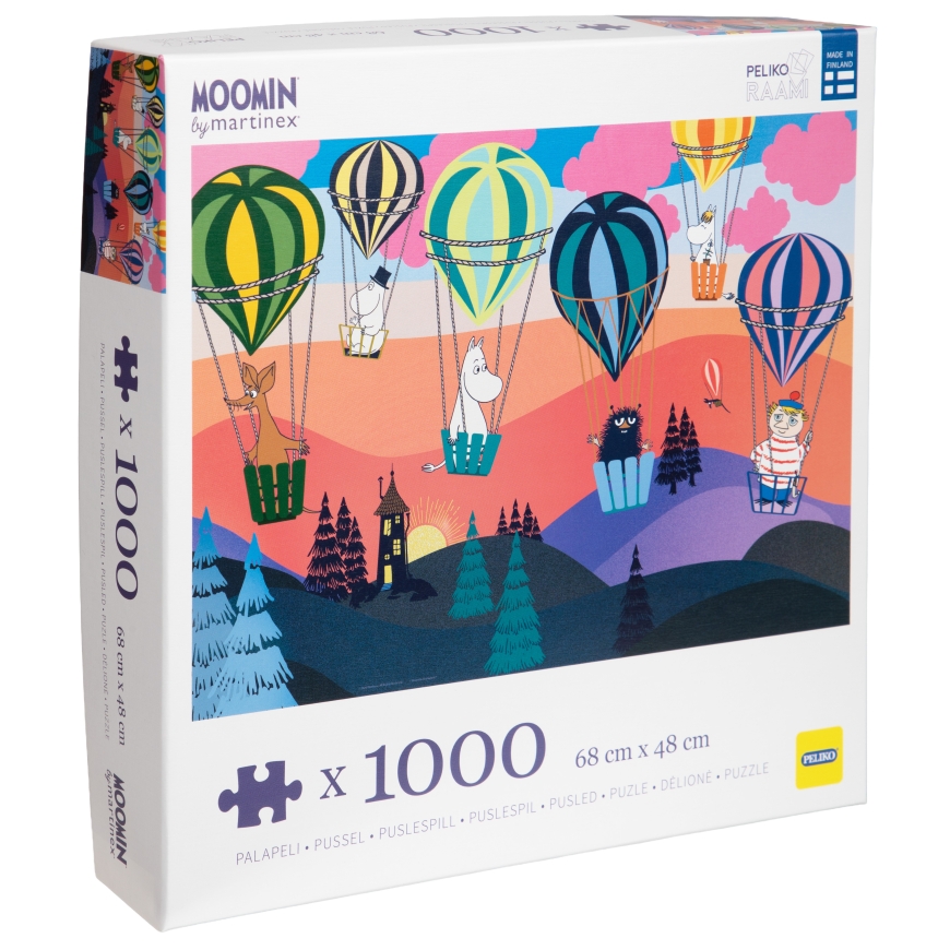 Peliko Muumi Aamulento puzzle, 1000 pieces