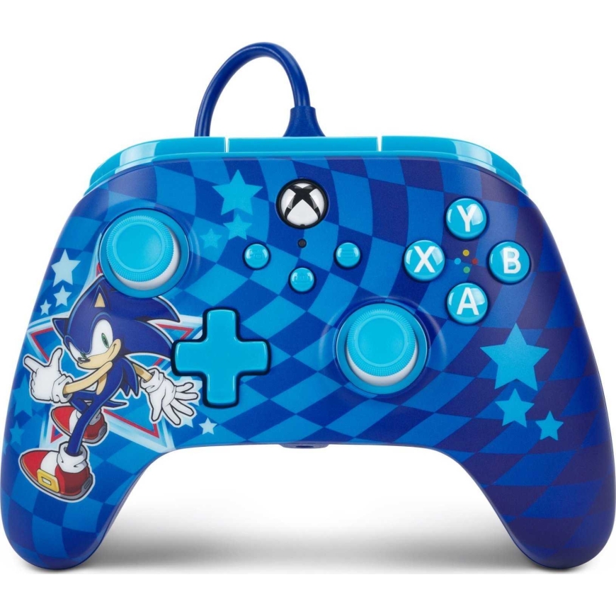 PowerA Advantage Провроводной контроллер Sonic Style Blue