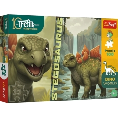 Trefl Puzzle 100 pcs - Stegosaurus