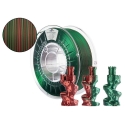 Filamentai PLA Magic silk FOREST FLAME (Žalias Raudonas) 1kg Spectrum PLA-MagForFla-1-SPEC (5905991404910)