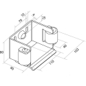 PSG 60.019 Sliding Gate Holder Ramp 80x80mm PSG 60.019 Sliding Gate Holder Ramp 80x80mm