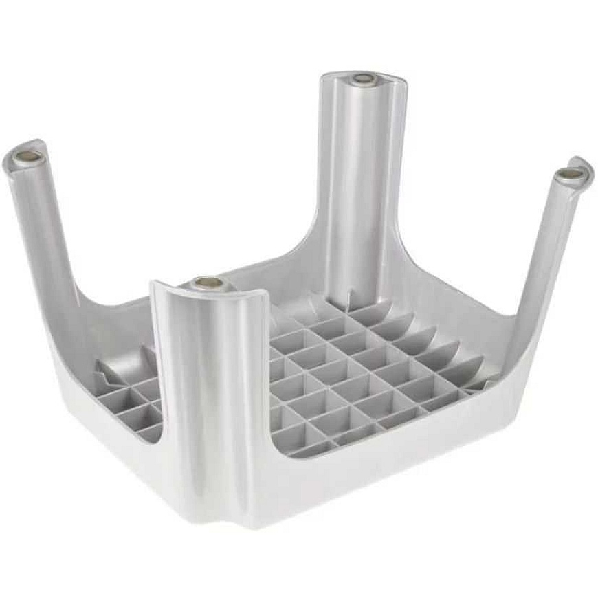 Stool Tim 36,5x30x24cm light silver – 2