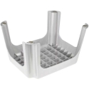 Stool Tim 36,5x30x24cm light silver Stool Tim 36,5x30x24cm light silver