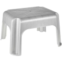 Stool Tim 36,5x30x24cm light silver Stool Tim 36,5x30x24cm light silver