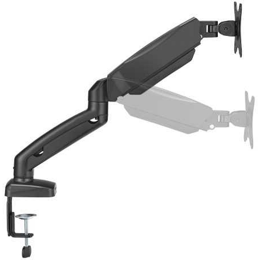 Up Up Premium Single Screen Monitor Mount 17-32'', VESA 75x75, 100x100, Matte Black – 4