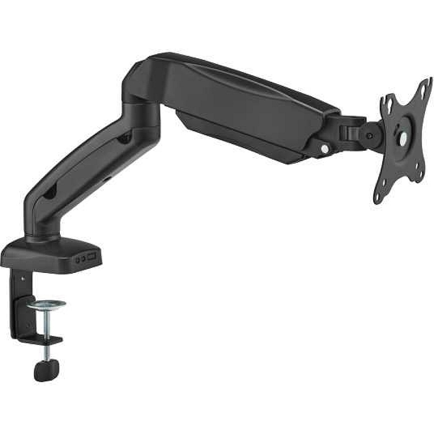 Up Up Premium Single Screen Monitor Mount 17-32'', VESA 75x75, 100x100, Matte Black – 5