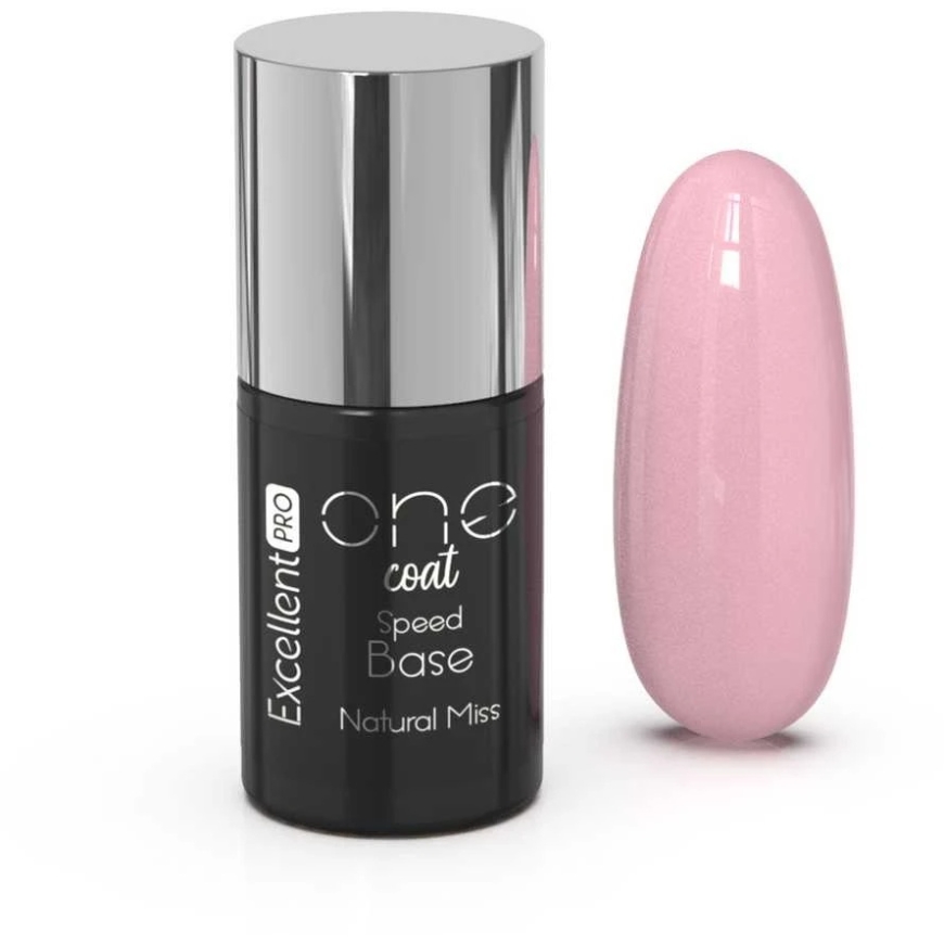 Cosmetics Zone Excellent Pro Ühe Kihiga Kiire Lakkimise Baas „Natural Miss“ 7 g Hübriidbaas